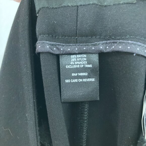 New Studio Torrid size 26R Black Signature Ponte Stretch Trouser Office Career - Picture 3 of 9